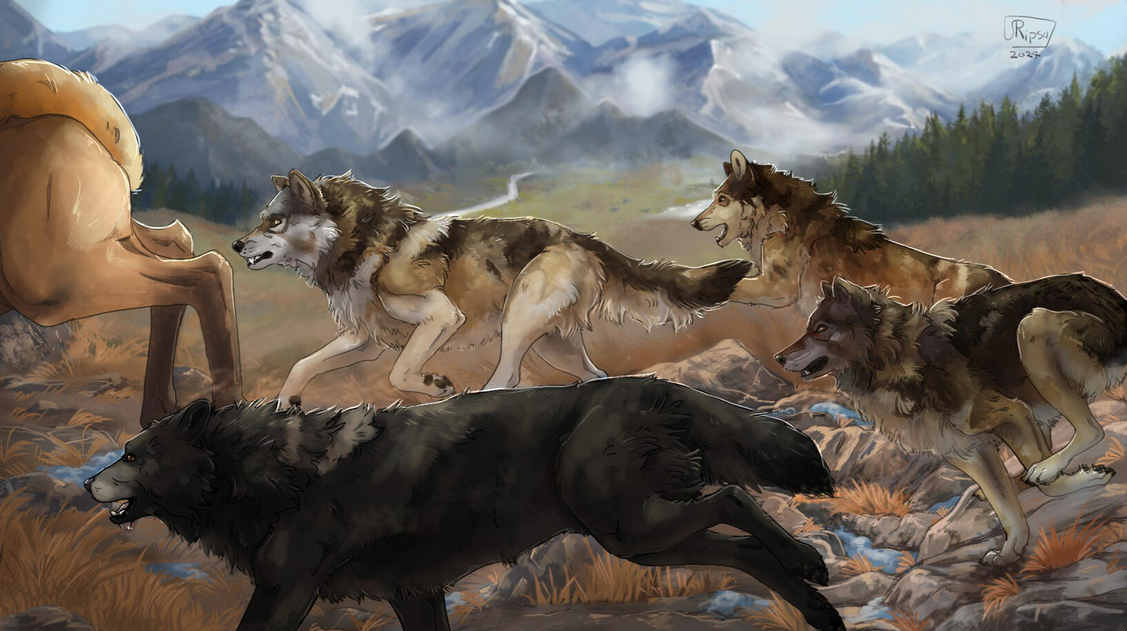 Fullbody Multiple character